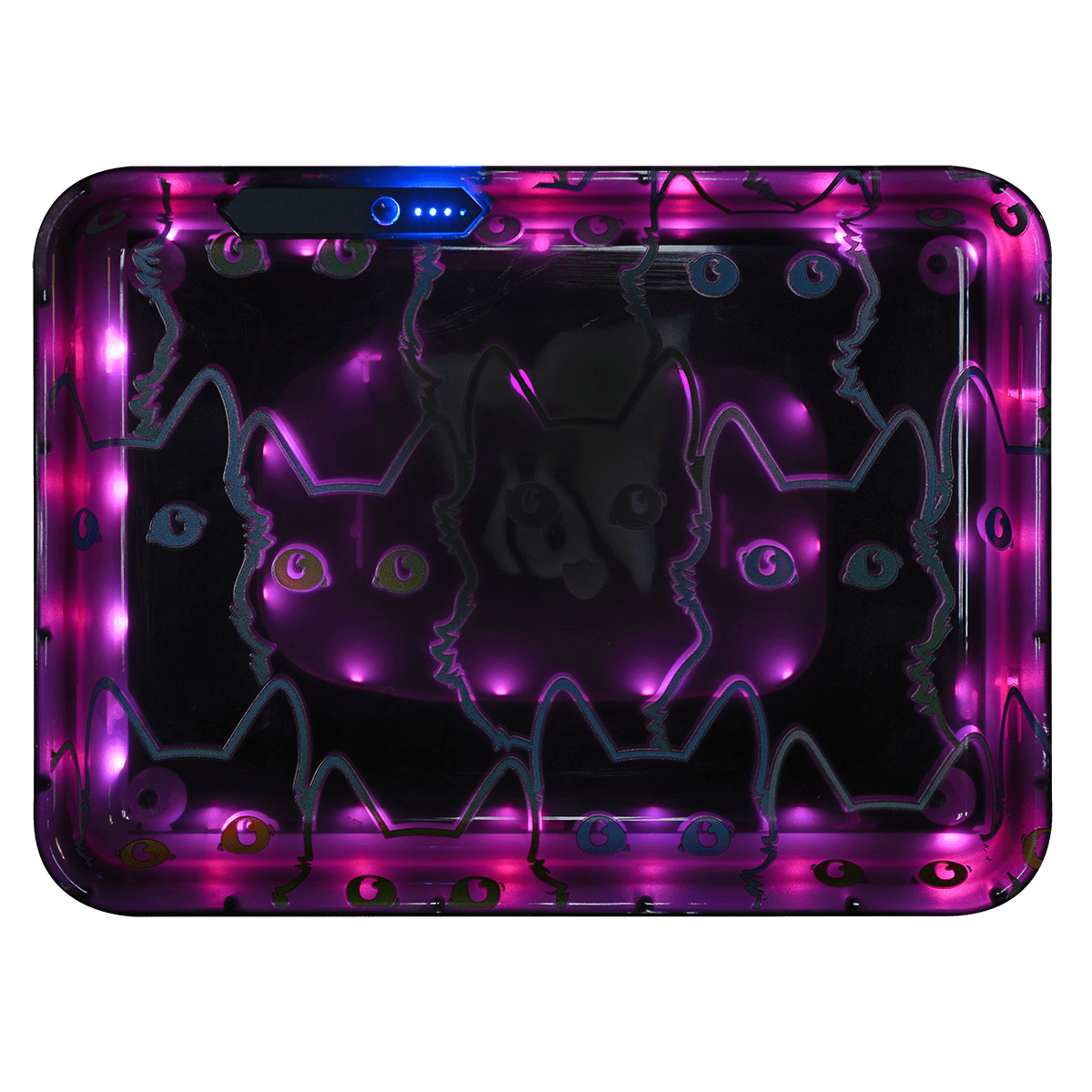 Greenhouse Light Up Tray Cats 8.27"X 11.02" X 1.26"