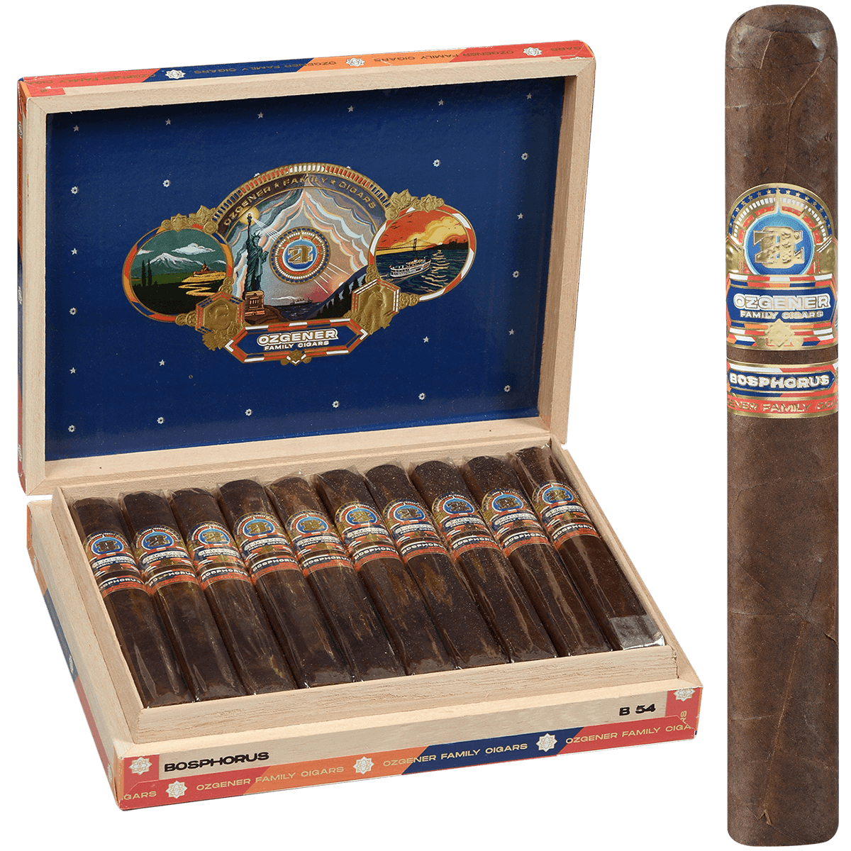 Crowned Heads Ozgener Family Cigar B54 20 Ct Box 6.50X54