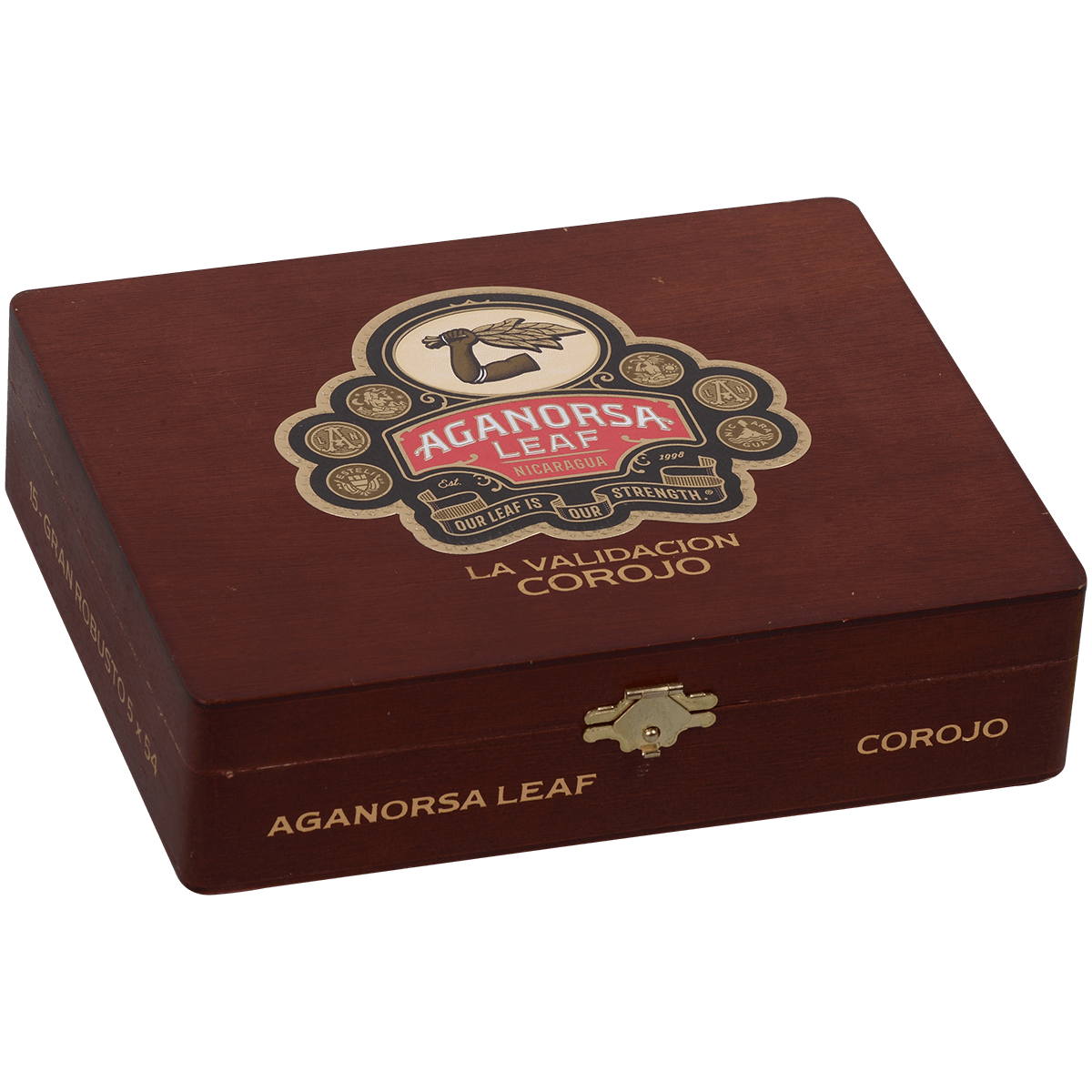 Aganorsa La Validacion Corojo Gran Robusto Bp 15 Ct Box 5.00X54