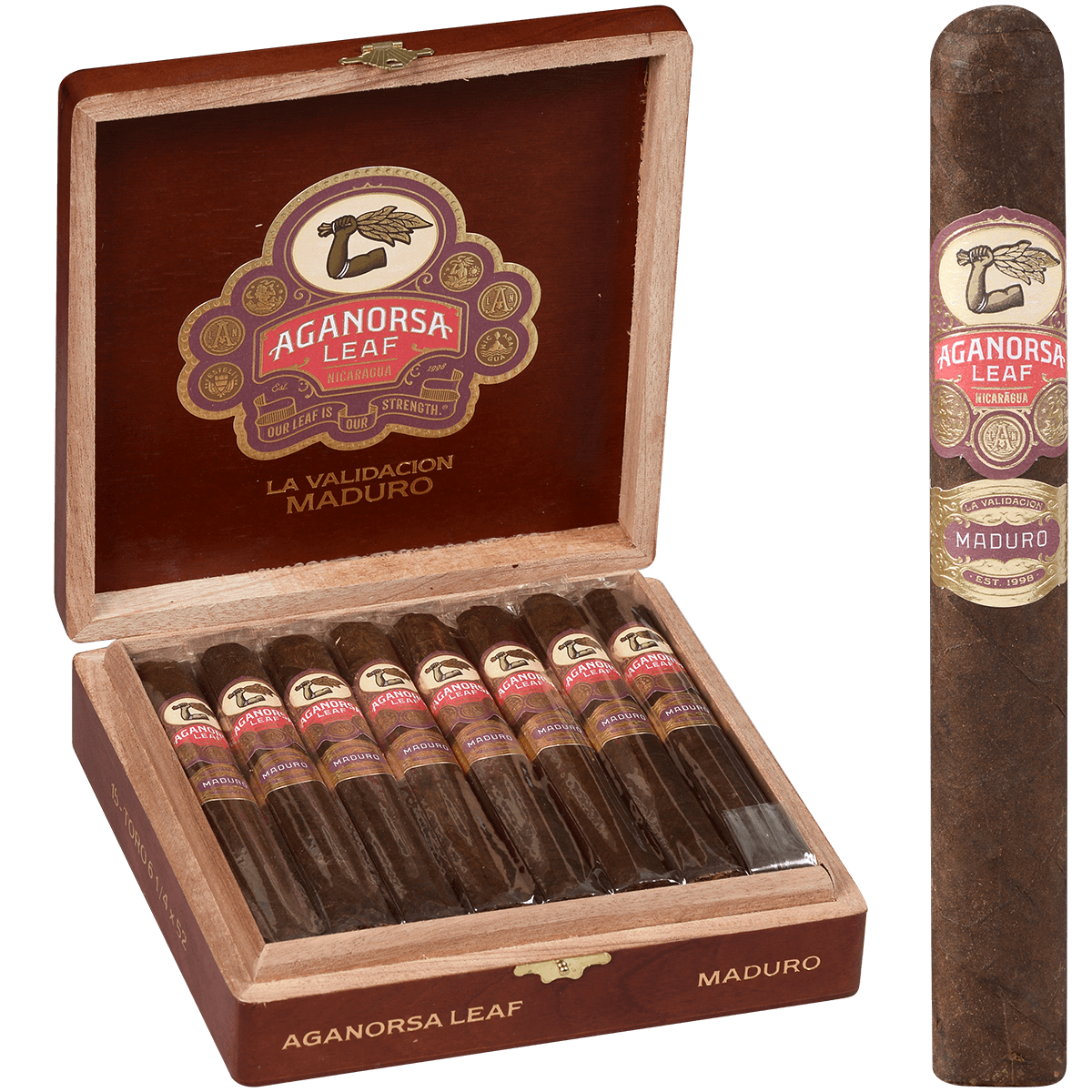 Aganorsa La Validacion Maduro Toro Bp 15 Ct Box 6.25X52
