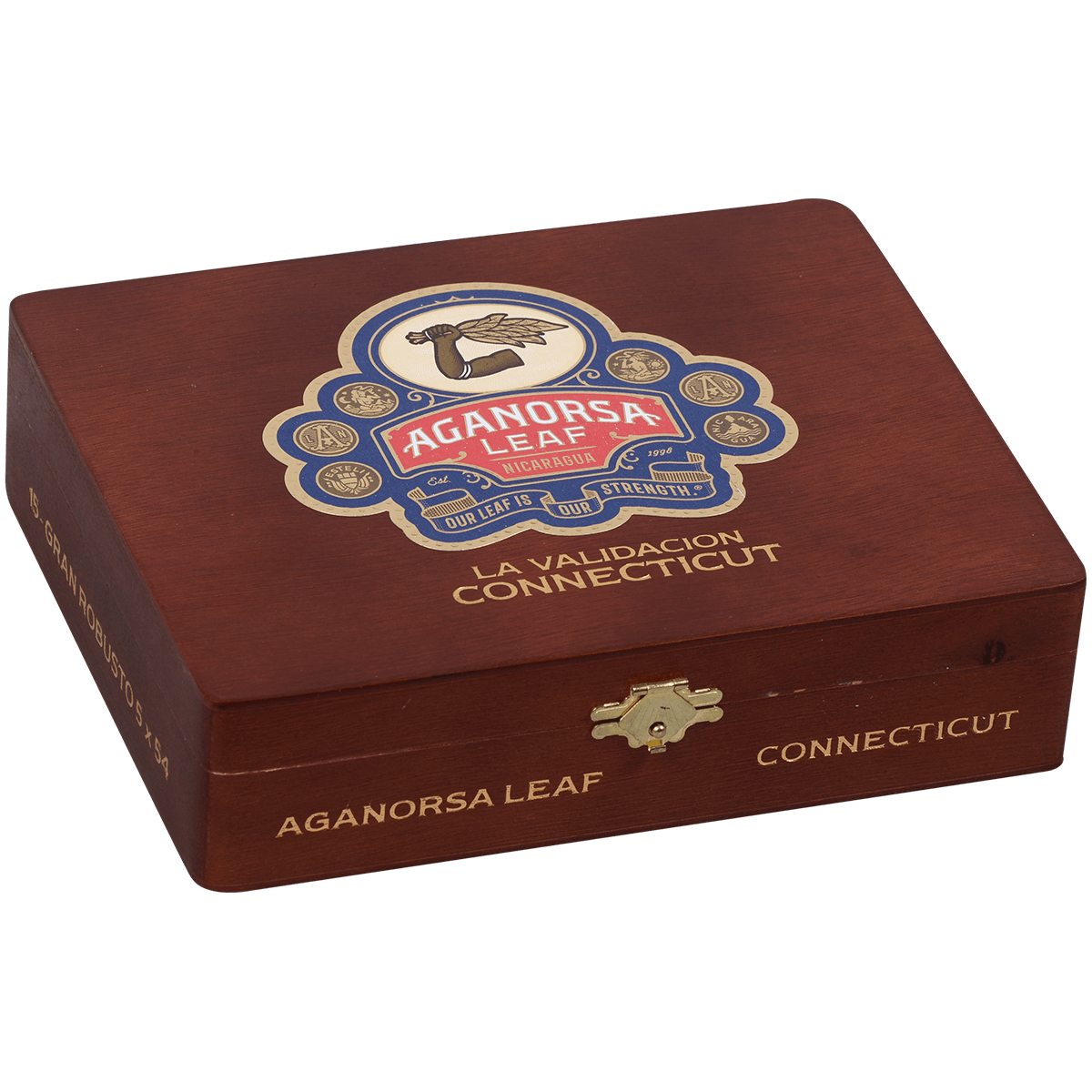 Aganorsa La Validacion Connecticut Gran Robusto Bp 15 Ct Box 5.00X54