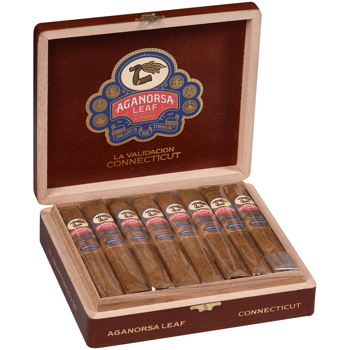 Aganorsa La Validacion Connecticut Gran Toro Bp 15 Ct Box 6.00X58