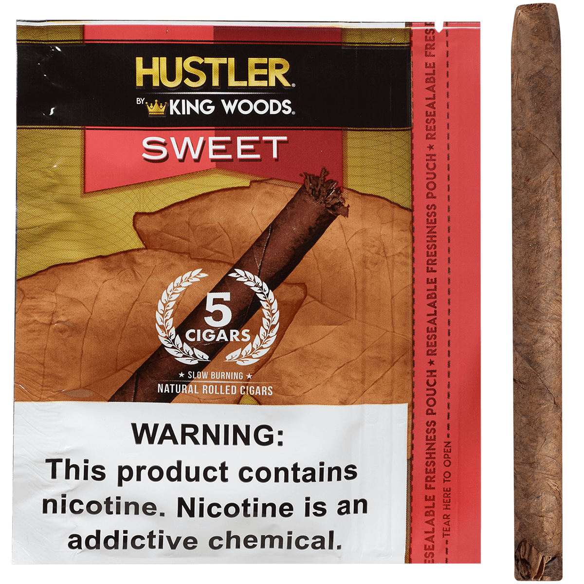 Hustler King Woods Sweet 8/5 Packs 4.50X32