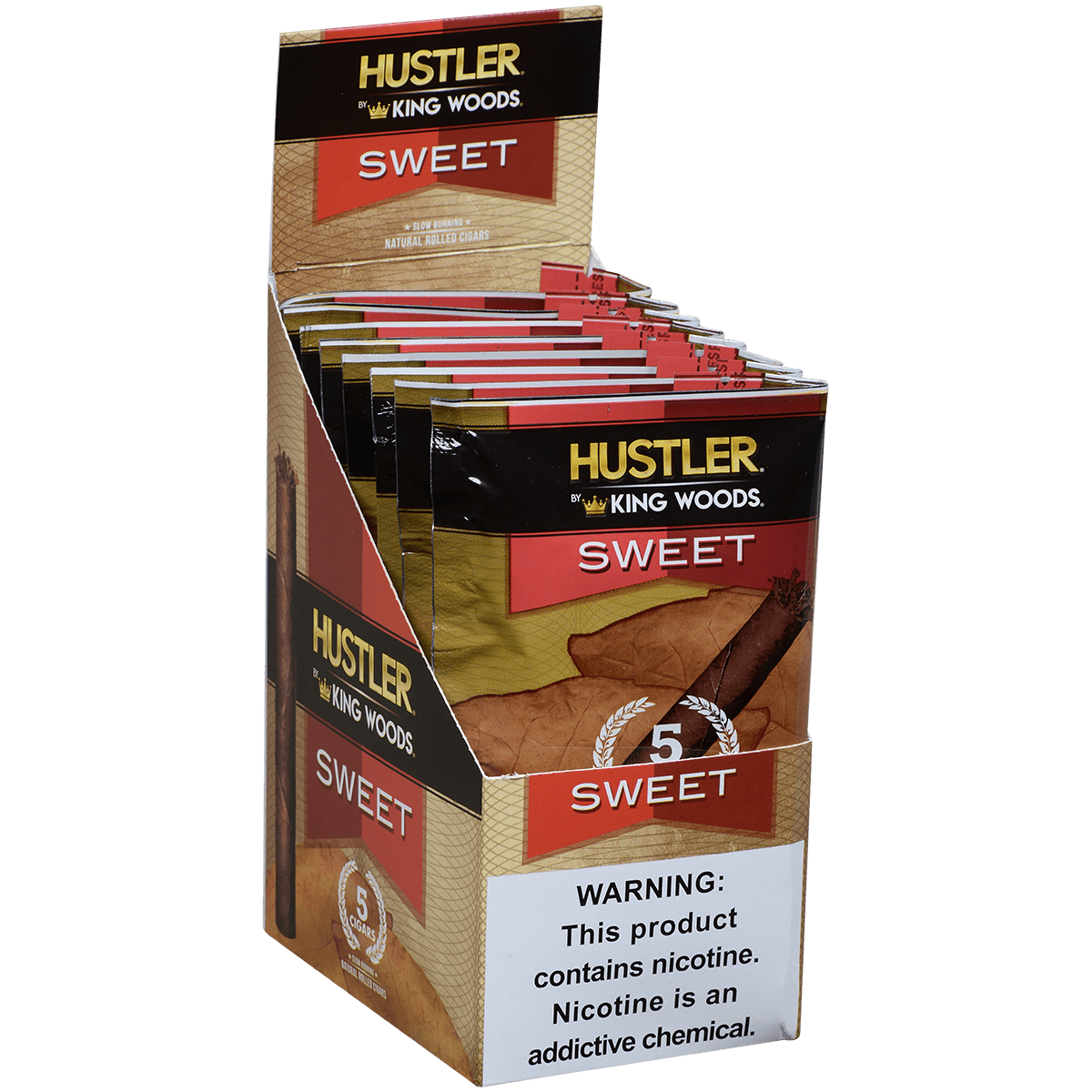 Hustler King Woods Sweet 8/5 Packs 4.50X32