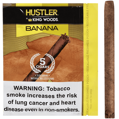Hustler King Woods Banana 8/5 Packs 4.50X32
