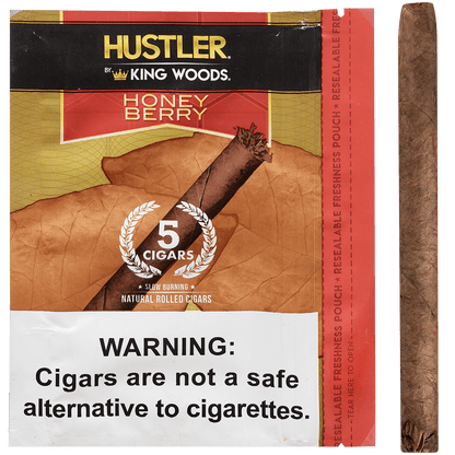 Hustler King Woods Honey Berry 8/5 Packs 4.50X32
