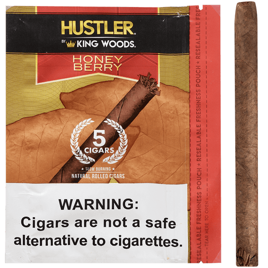 Hustler King Woods Honey Berry 8/5 Packs 4.50X32