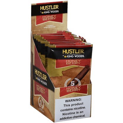 Hustler King Woods Honey Berry 8/5 Packs 4.50X32