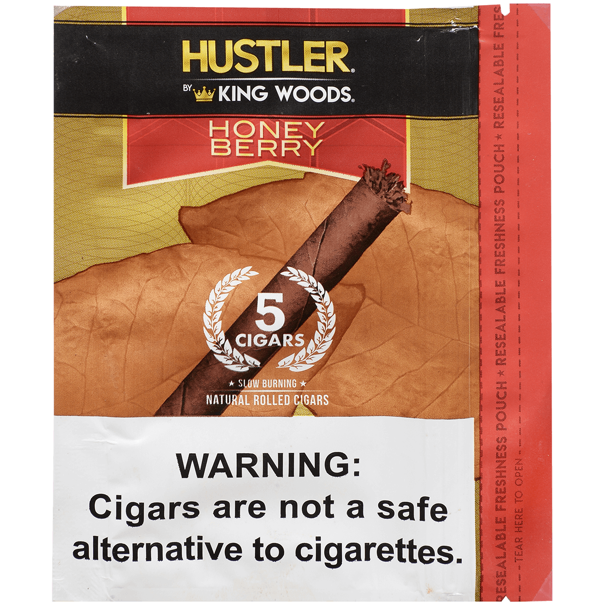 Hustler King Woods Honey Berry 8/5 Packs 4.50X32