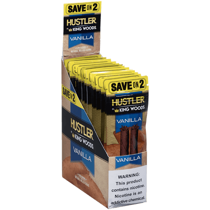 Hustler King Woods Vanilla 15/2 Packs 4.50X32