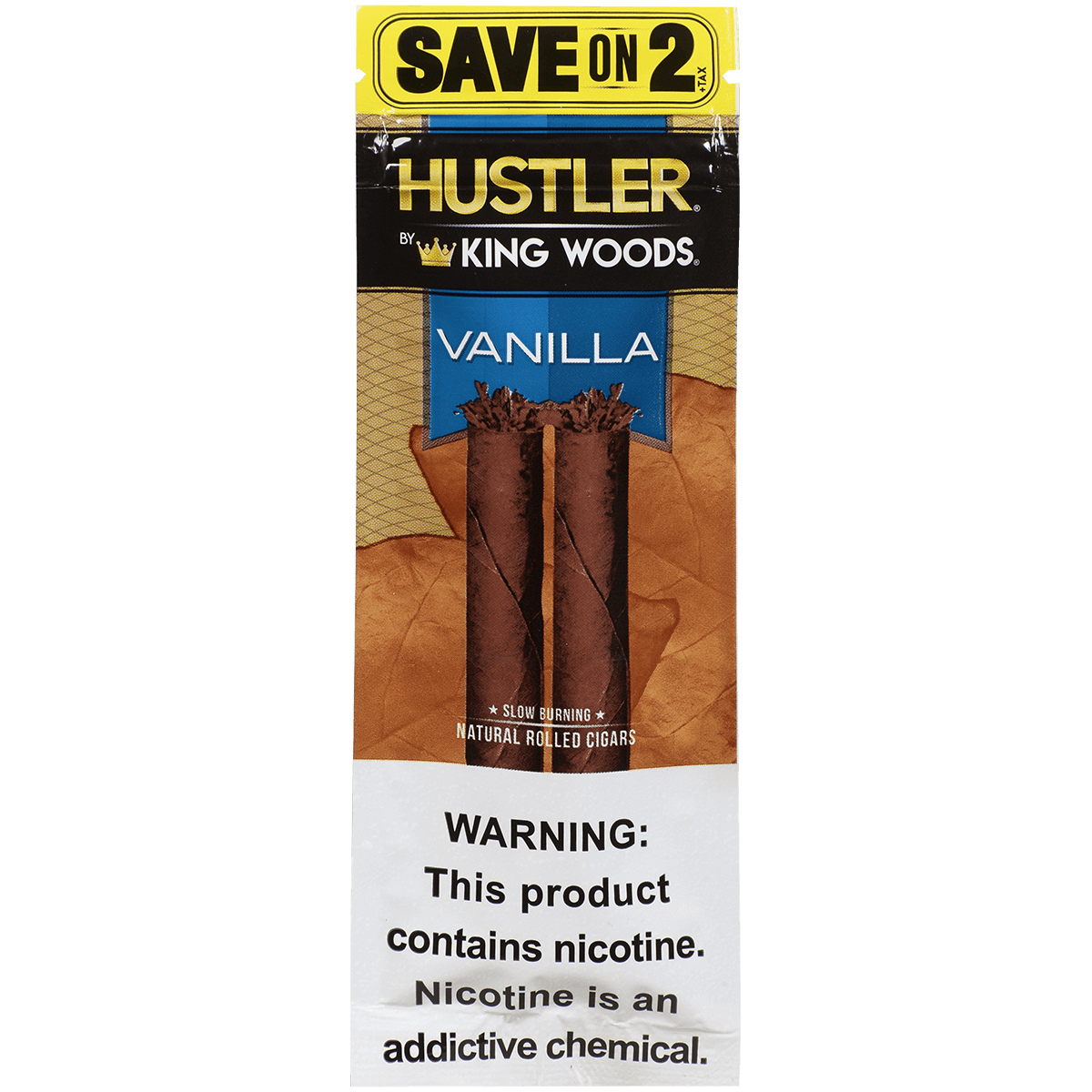 Hustler King Woods Vanilla 15/2 Packs 4.50X32