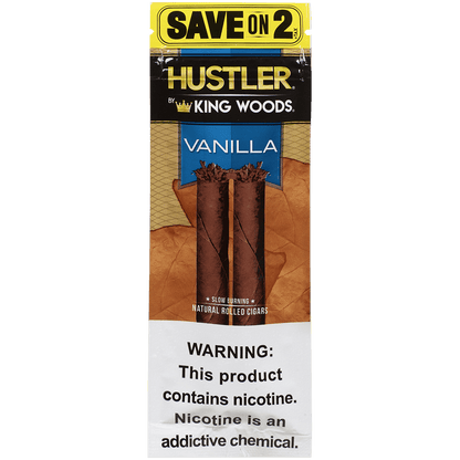 Hustler King Woods Vanilla 15/2 Packs 4.50X32