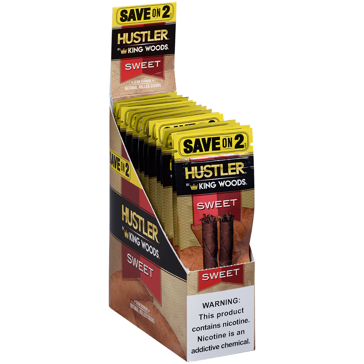 Hustler King Woods Sweet 15/2 Packs 4.50X32