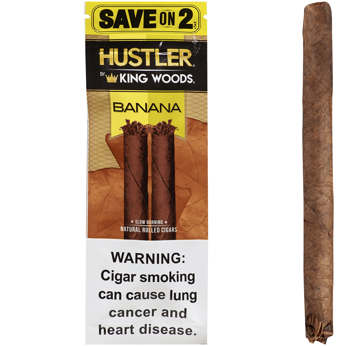 Hustler King Woods Banana 15/2 Packs 4.50X32