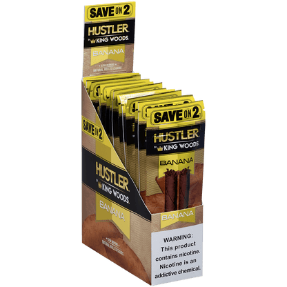 Hustler King Woods Banana 15/2 Packs 4.50X32