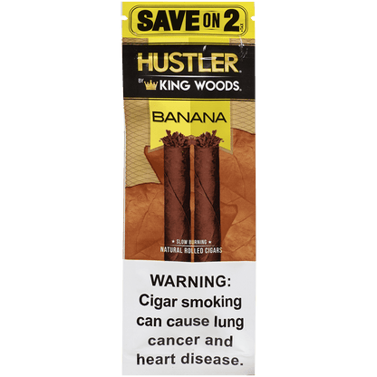 Hustler King Woods Banana 15/2 Packs 4.50X32