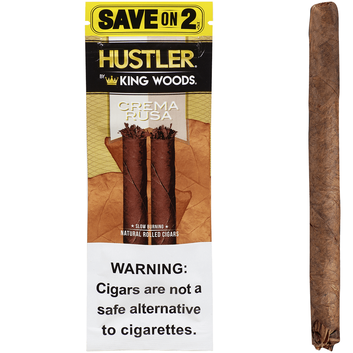 Hustler King Woods Crema Rusa 15/2 Packs 4.50X32
