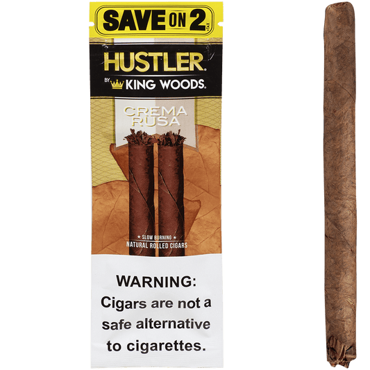 Hustler King Woods Crema Rusa 15/2 Packs 4.50X32