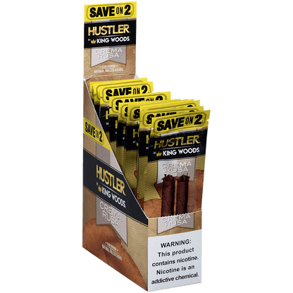 Hustler King Woods Crema Rusa 15/2 Packs 4.50X32