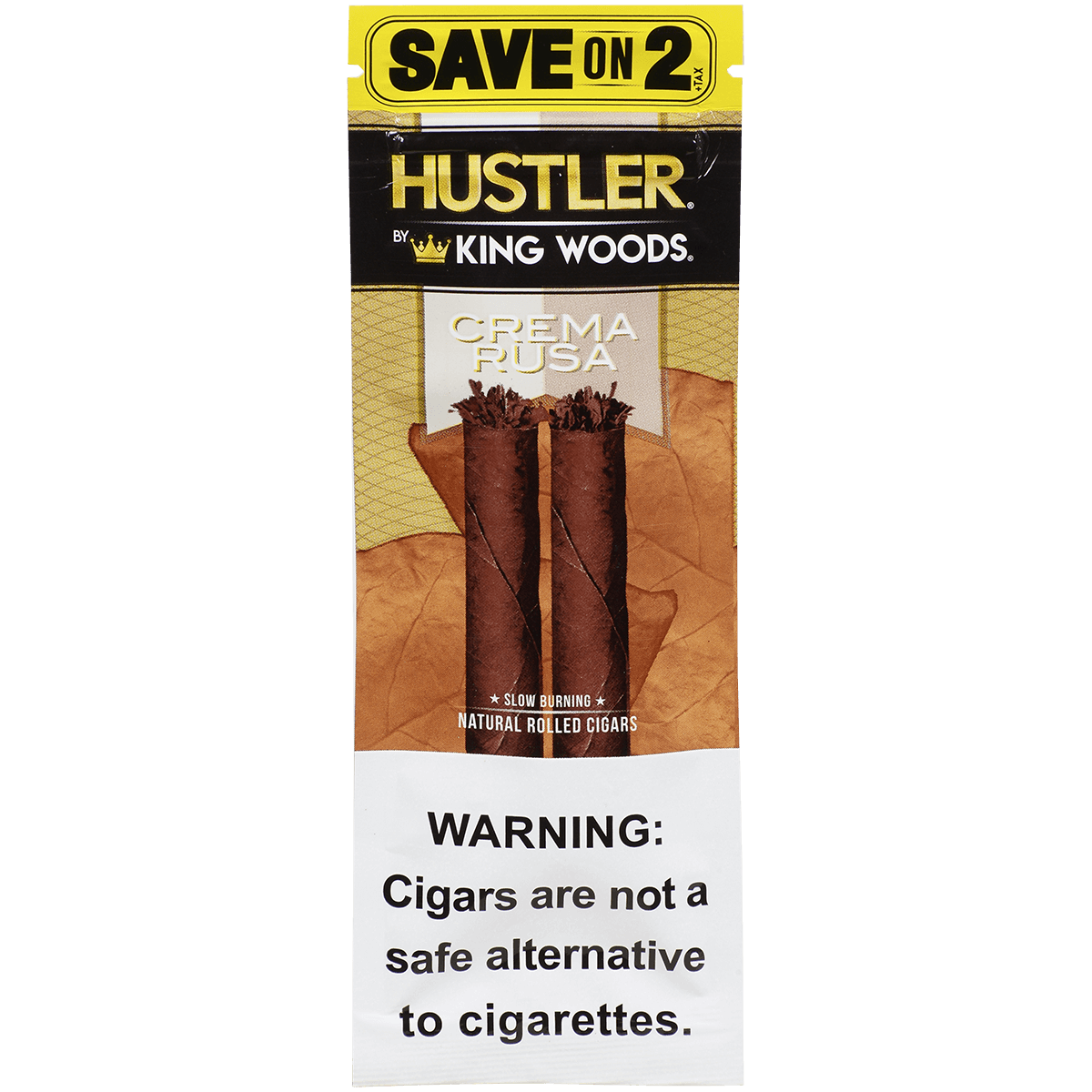 Hustler King Woods Crema Rusa 15/2 Packs 4.50X32