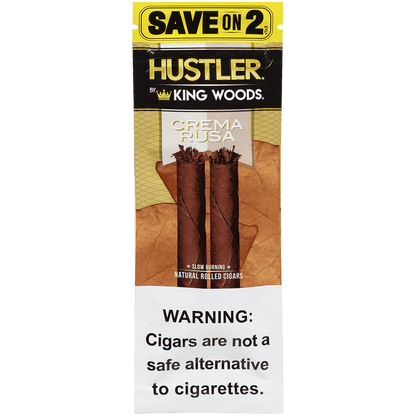 Hustler King Woods Crema Rusa 15/2 Packs 4.50X32