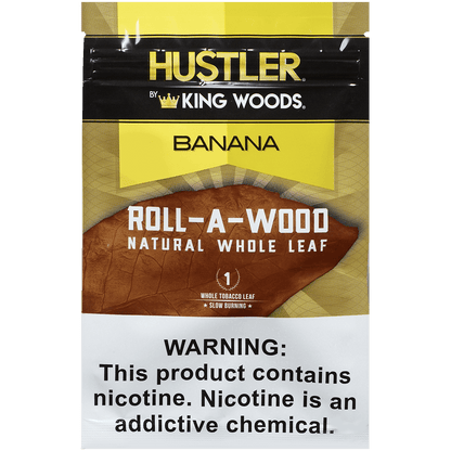 **HUSTLER KING WOODS ROLL A WOOD BANANA 6/1 POUCHES