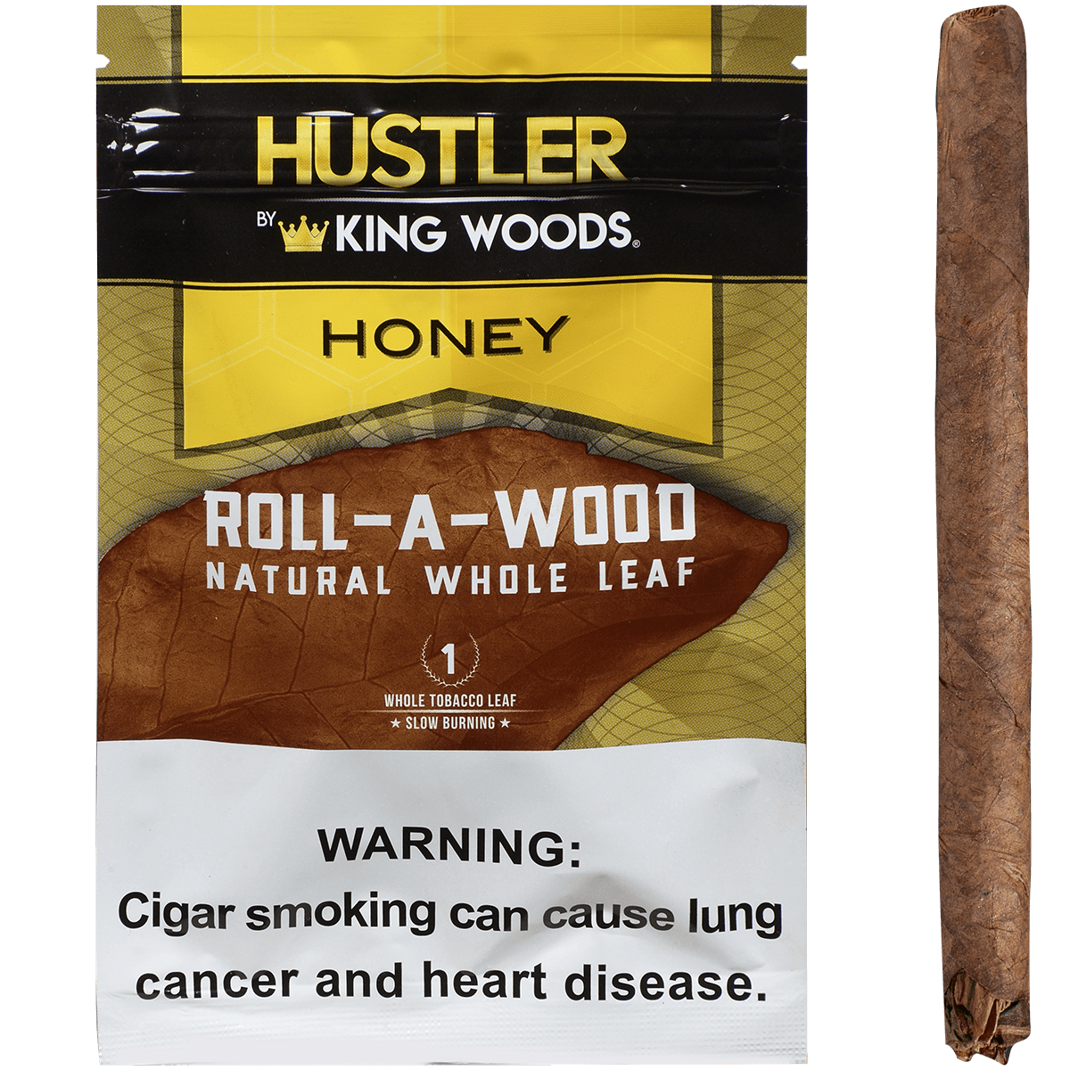 **HUSTLER KING WOODS ROLL A WOOD HONEY 6/1 POUCHES