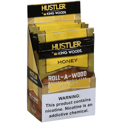 **HUSTLER KING WOODS ROLL A WOOD HONEY 6/1 POUCHES