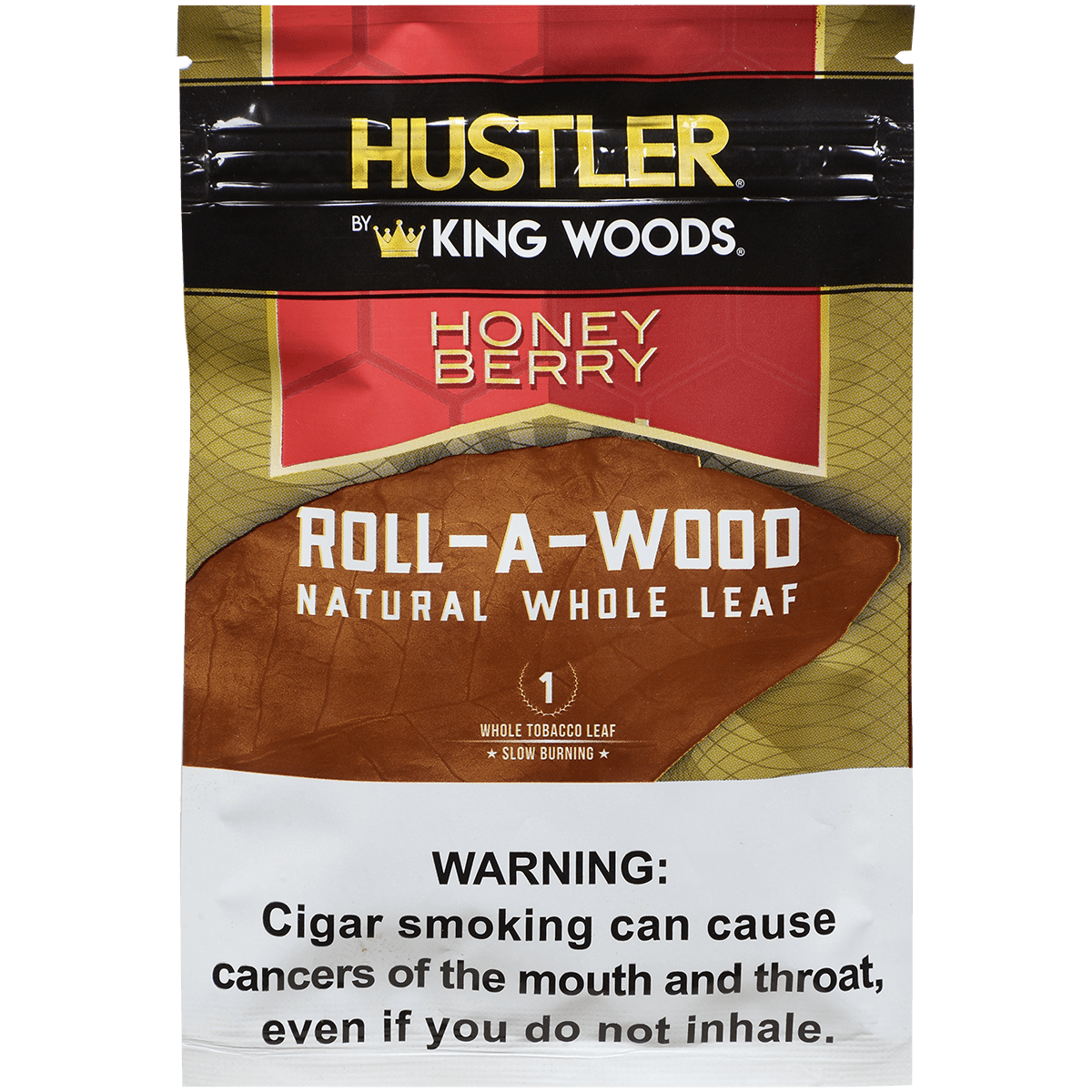 Hustler King Woods Roll A Wood Honey Berry 6/1 Pouches