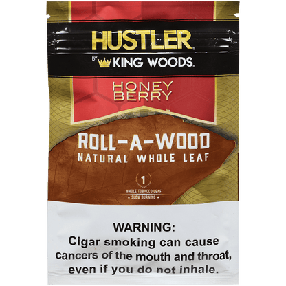 Hustler King Woods Roll A Wood Honey Berry 6/1 Pouches