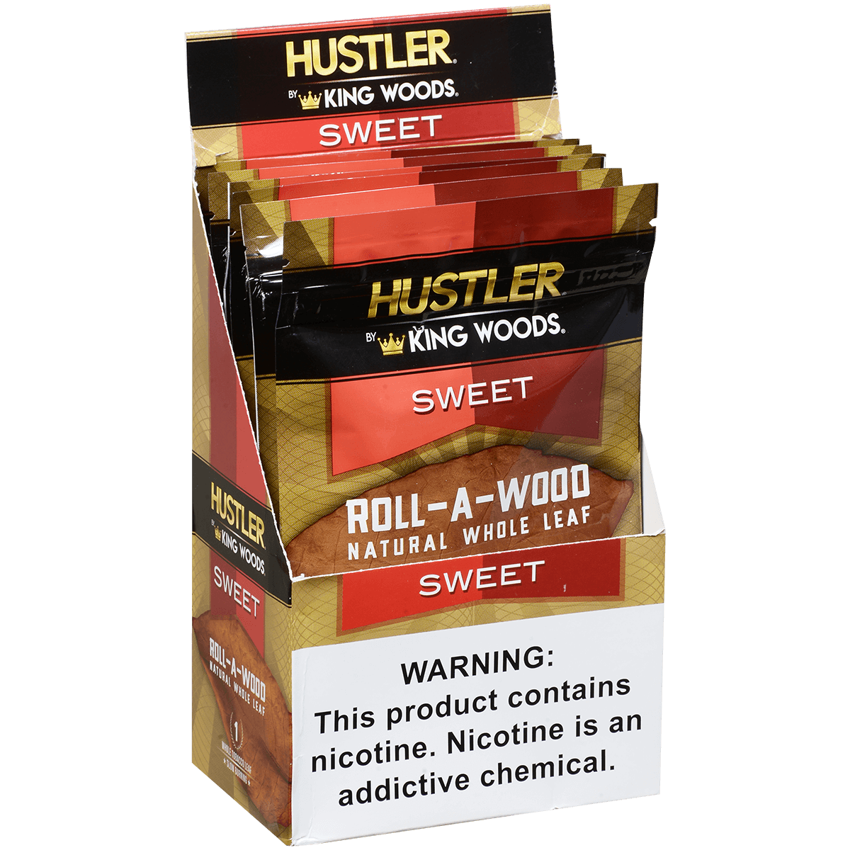 **HUSTLER KING WOODS ROLL A WOOD SWEET 6/1 POUCHES