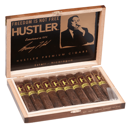 Hustler Premiums Box Press Habano Maduro 10 Ct Box 5.50X54