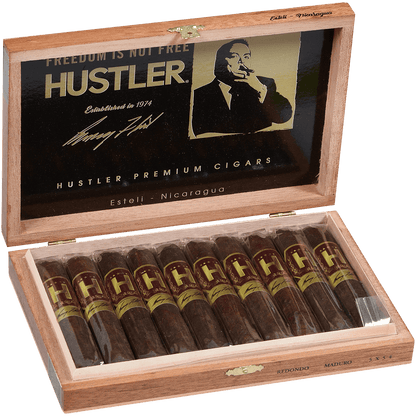 Hustler Premiums Maduro Redundo 5.000X54 10 Ct Box