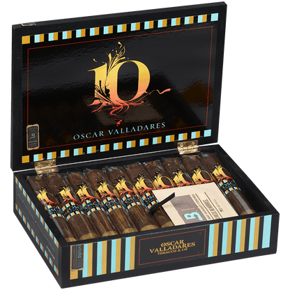 Oscar Valladares 10Th Anniversary Sixty 10 Ct. Box 6.00X60