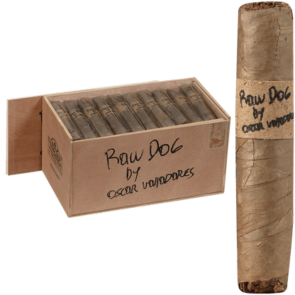 Oscar Valladares Raw Dog 50 Ct. Box 5.00X60