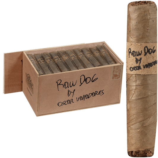 Oscar Valladares Raw Dog 50 Ct. Box 5.00X60