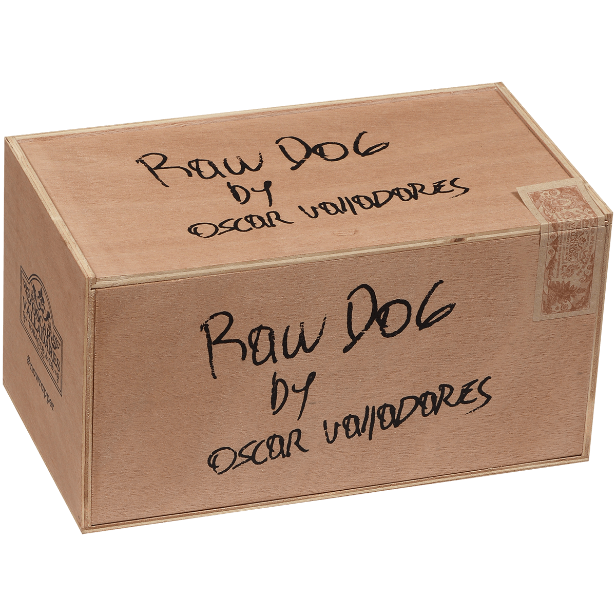 Oscar Valladares Raw Dog 50 Ct. Box 5.00X60