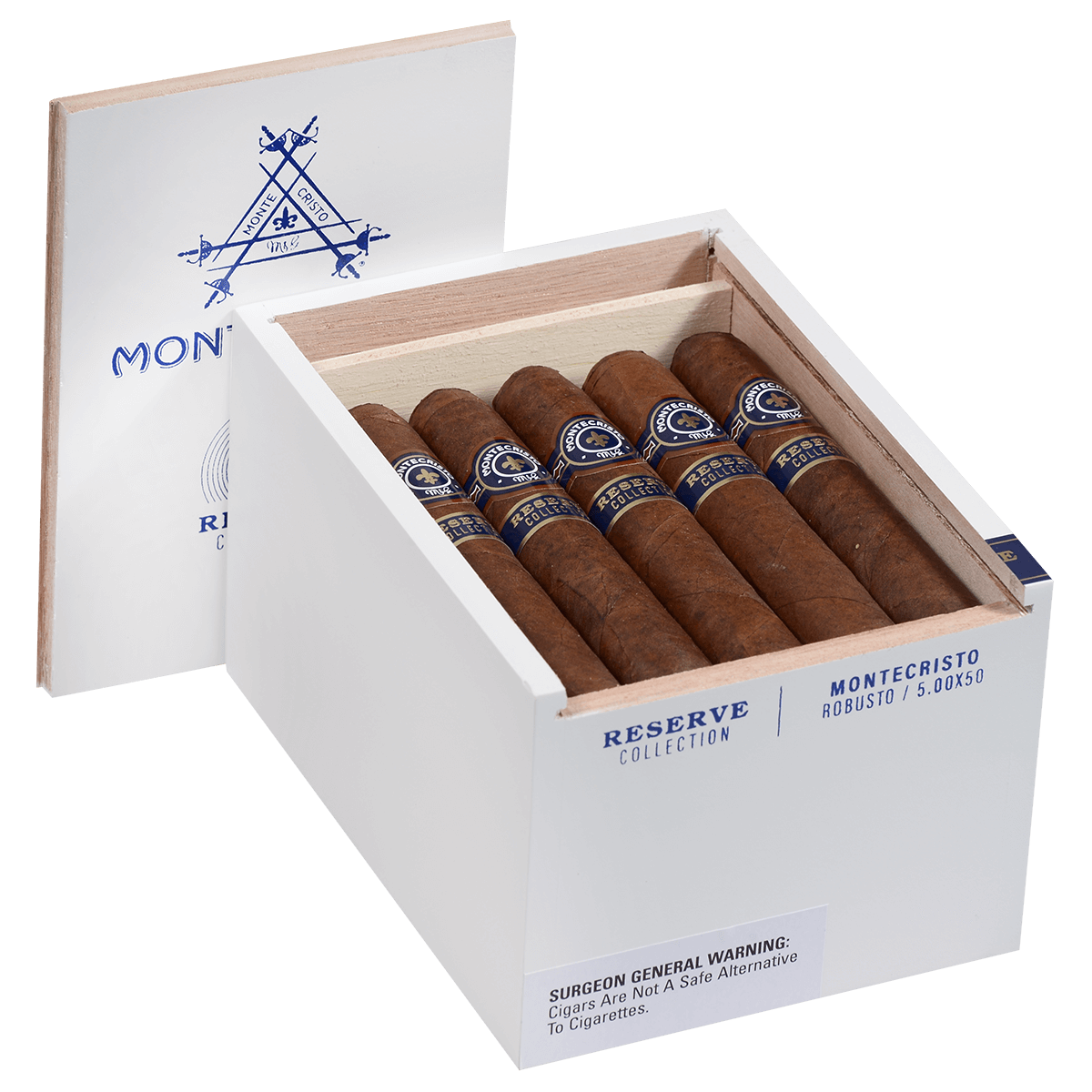 Reserve Collection Montecristo Robusto 20 Ct Box 5.00X51