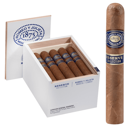 Reserve Collection Romeo Y Julieta 1875 Robusto 20 Ct Box 5.00X51