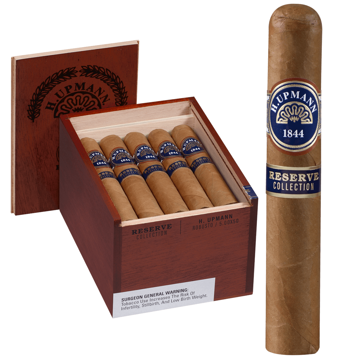 Reserve Collection H Upmann Robusto 20 Ct Box 5.00X51