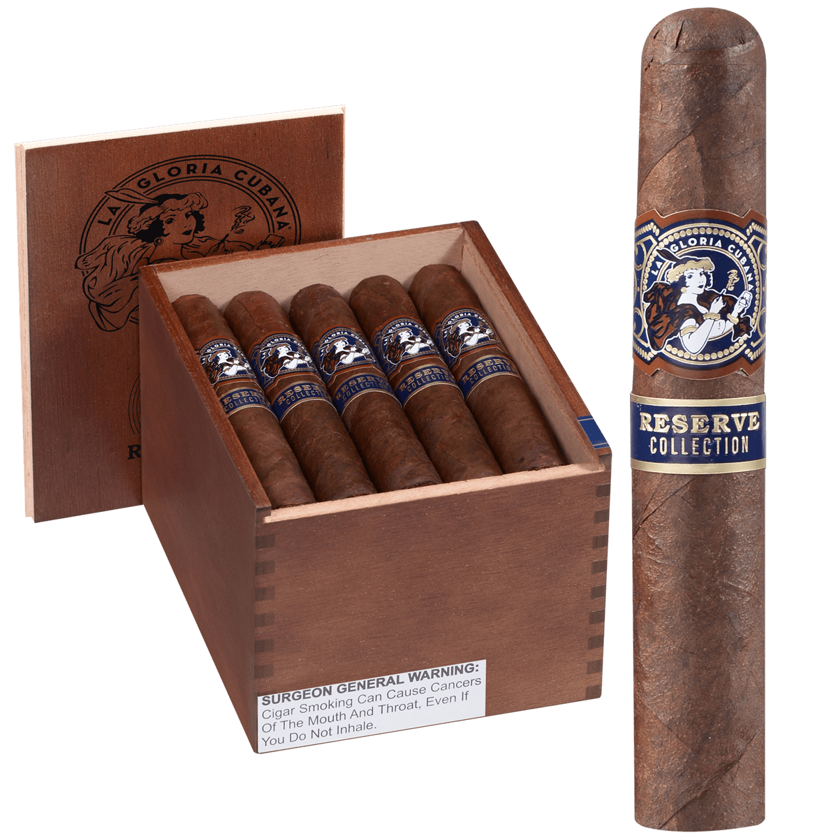 Reserve Collection La Gloria Cubana Robusto 20 Ct Box 5.00X50