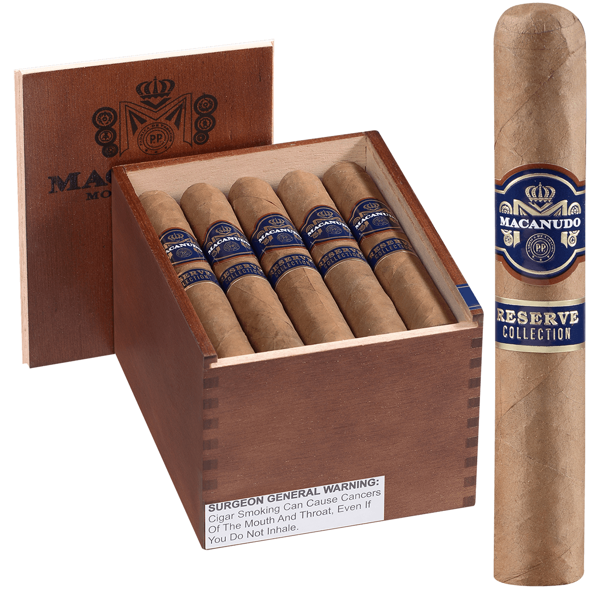 Reserve Collection Macanudo Robusto 20 Ct Box 5.00X50