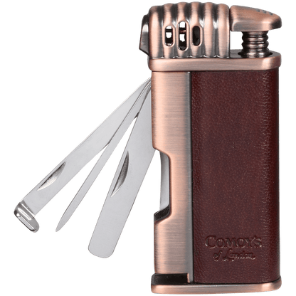 Comoys Lighter Pipe Traditional Soft Flame Brown