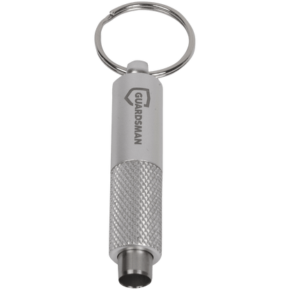 Guardsman Cigar Punch Cutter Striker Retractable 8Mm BlackSilver Display 1 8