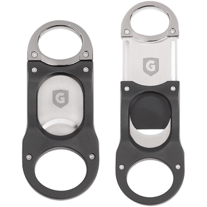 Guardsman Lighter Stealth Triple Flame Table Matte Black + Shark Cigar Cutter Black Gift Set