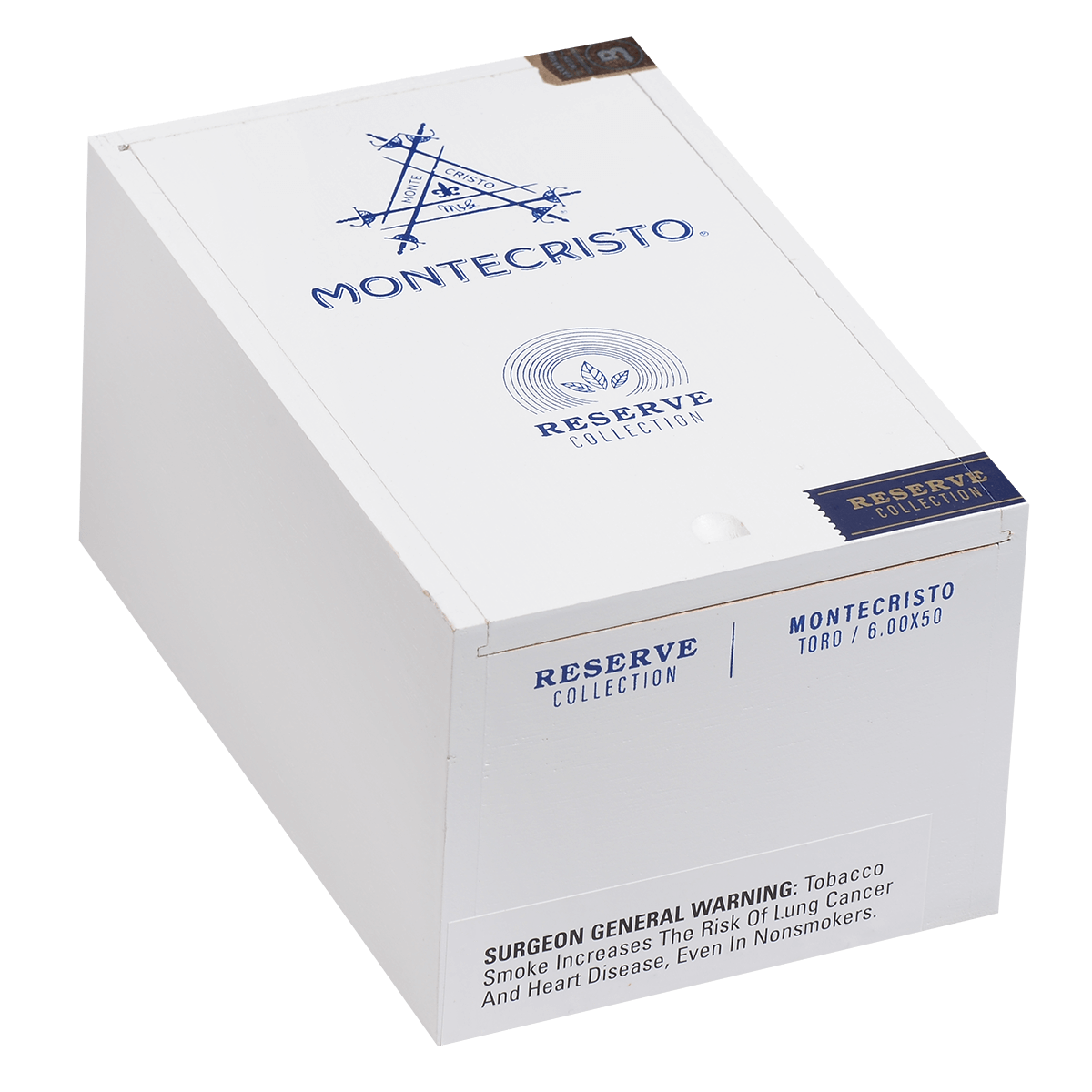 Reserve Collection Montecristo 20 Ct Box Toro 6.00X51