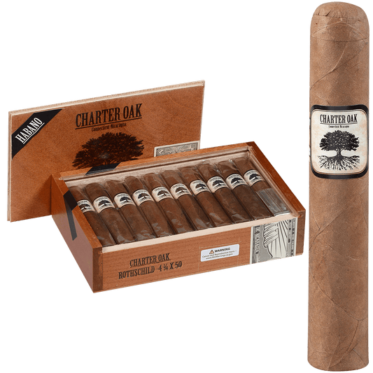 Foundation Charter Oak Habano Rothschild 20 Ct Box 4.50X50