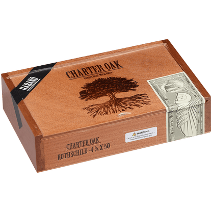 Foundation Charter Oak Habano Rothschild 20 Ct Box 4.50X50