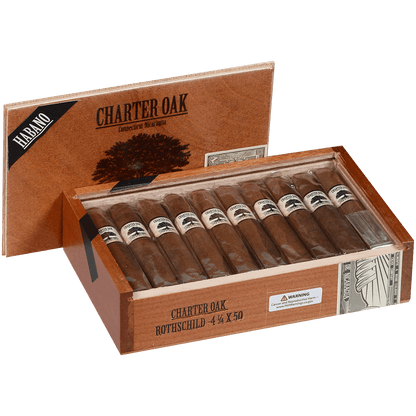 Foundation Charter Oak Habano Rothschild 20 Ct Box 4.50X50