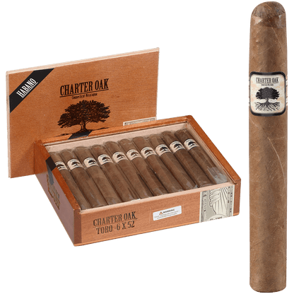 Foundation Charter Oak Habano Toro 20 Ct Box 6.00X52